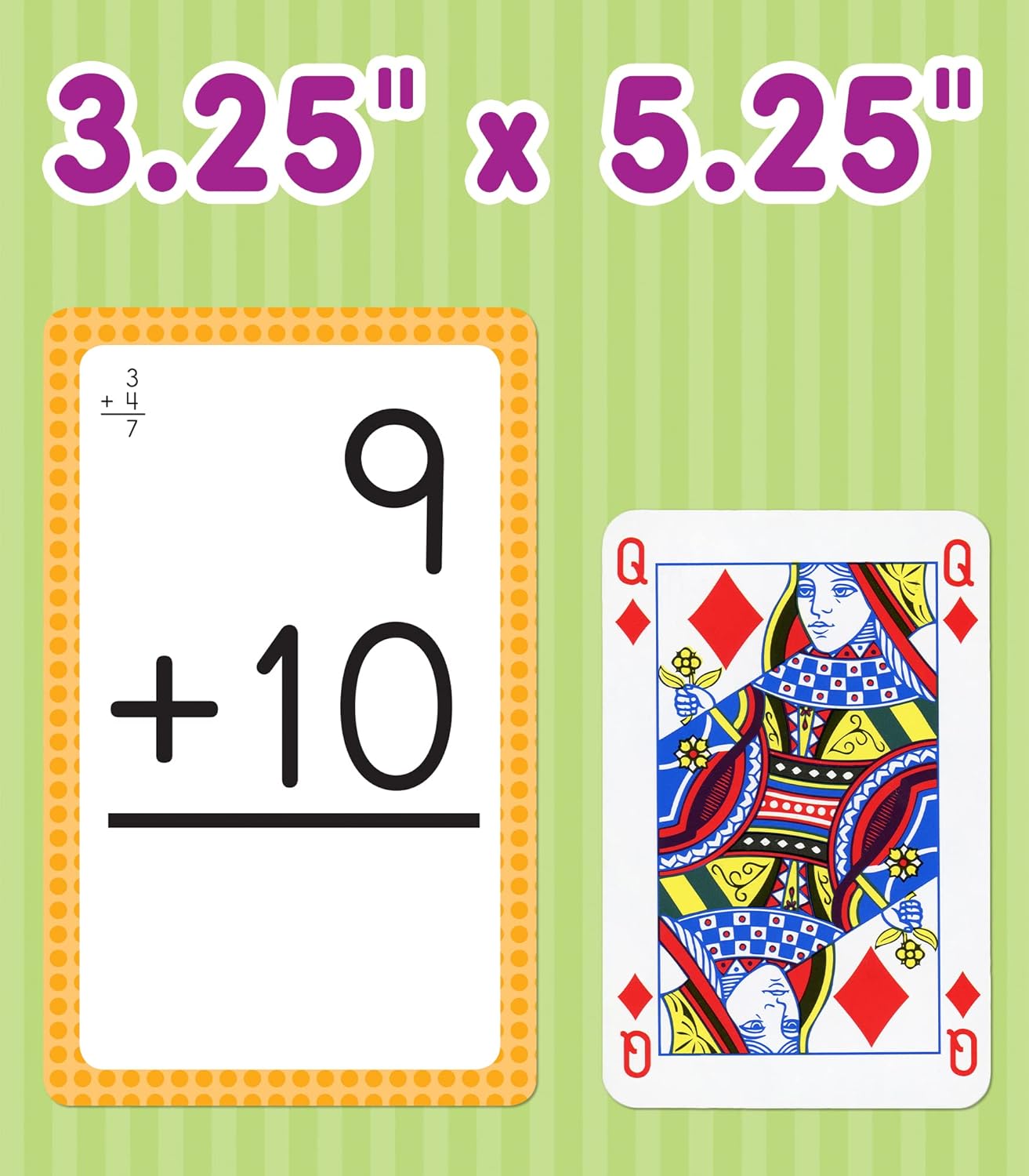 Carson Dellosa Addition, Subtraction, Division, and Multiplication Flash Cards, 4 Sets of Flashcards, Math Games for Kids 8-12, 3rd Grade Mathematics and Up