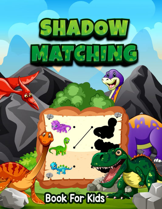 Shadow Matching Book for Kids: A Children's Fun and Educational Workbook to Develop their Observation Skill Improve Memory with 60+ Puzzles Worksheets of Different Objects. (Volume 1)