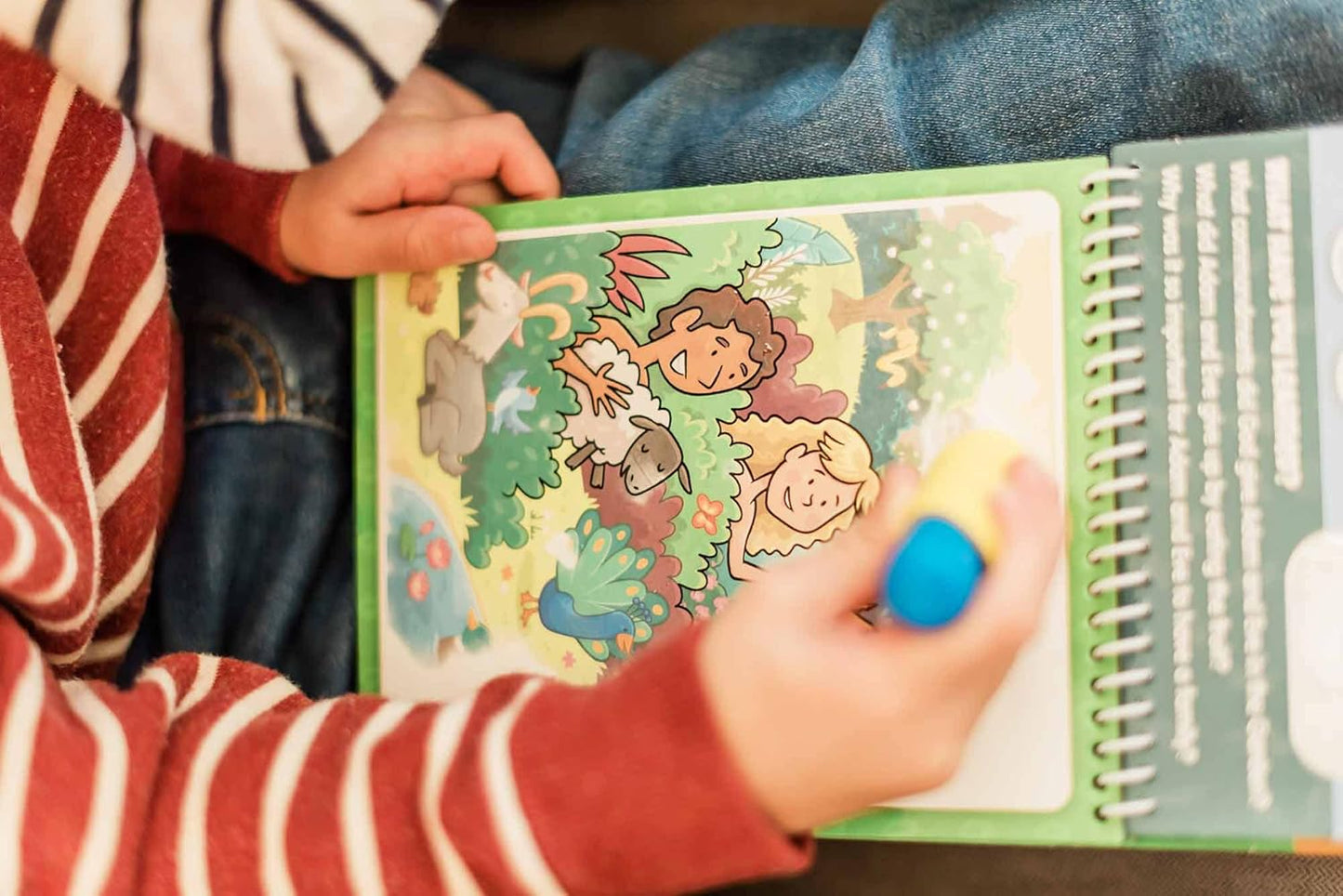 Water Reveal Coloring Scripture Book for Kids Ages 3+. New Testament Bible Stories: Preschool, Elementary, Primary, Christian, Religion