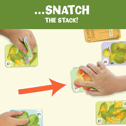 Melon Rind Clumsy Thief Math Game for Kids Ages 8+, Educational for Kid's Learning and Confidence Building, Fun Math Card Game for 3-6 Players Adding to 100
