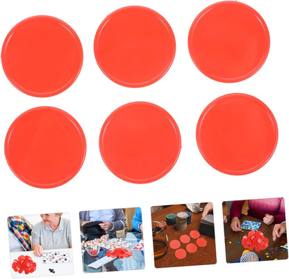 Kisangel Colorful Disc Teaching Chip Educational Board Games Math Teaching Aid Party Game Marker Learning Game