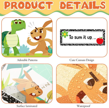 Outus 36 Pcs RACES Writing Strategy Bulletin Board Set, Alphabet Cutout Poster Sentence Starters Cards for Elementary School Classroom, Writing Display Wall Decoration Teacher Supply(Greenery)