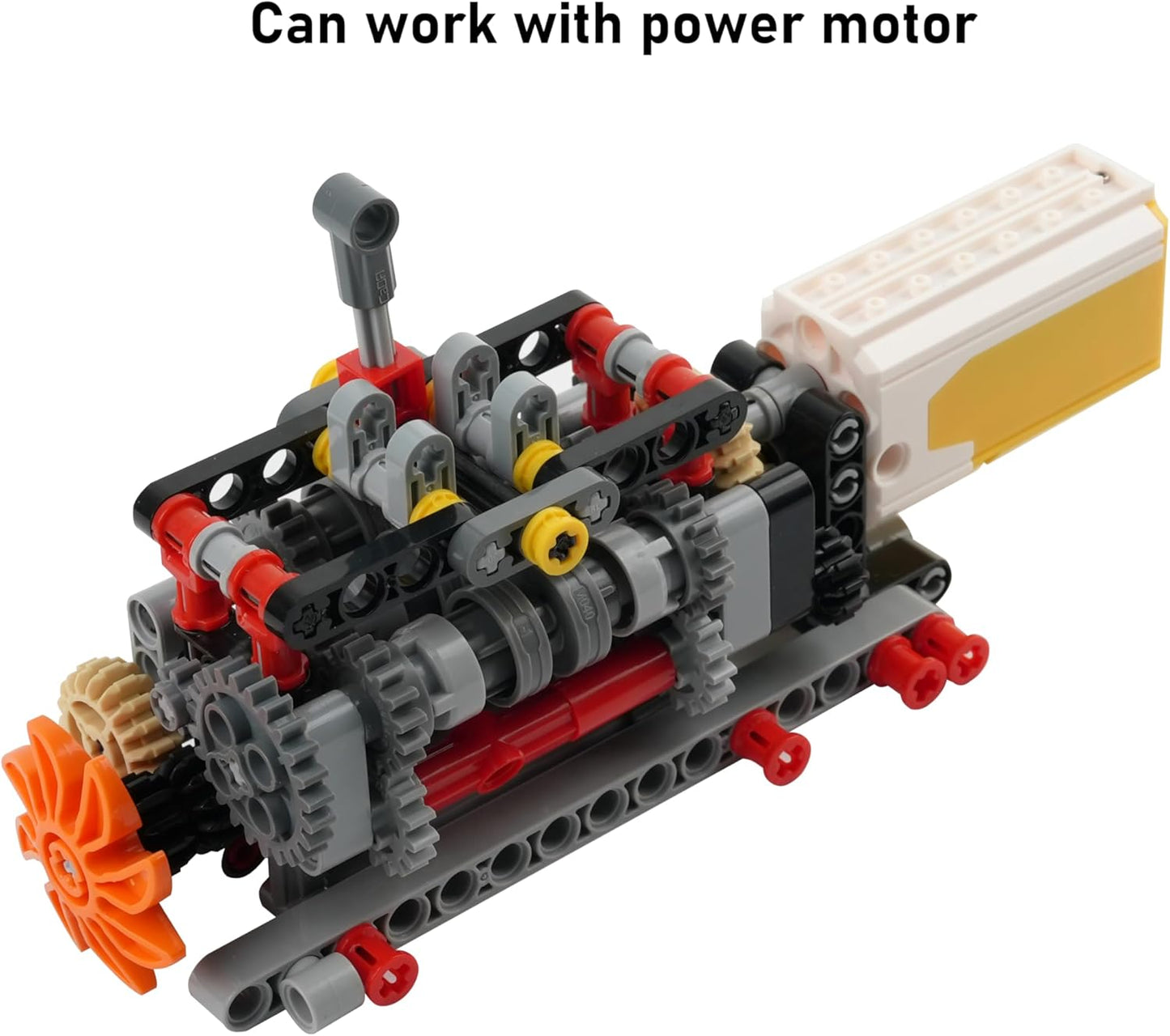 MOC Building Blocks 6 Speed Gearbox Model for Tech Vehicle Gear Shifting/Trendy Ornaments/Gift