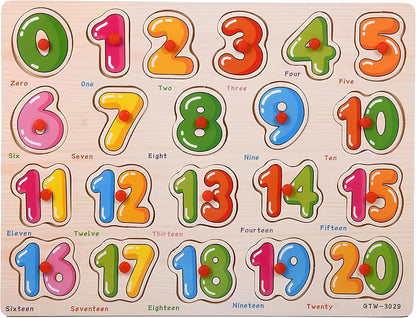 Wooden Fruit Puzzle for Toddlers 3+ Years, Educational Fruit Shape Learning Toy with Board & Blocks, Fun & Engaging Preschool Activity for Boys and Girls