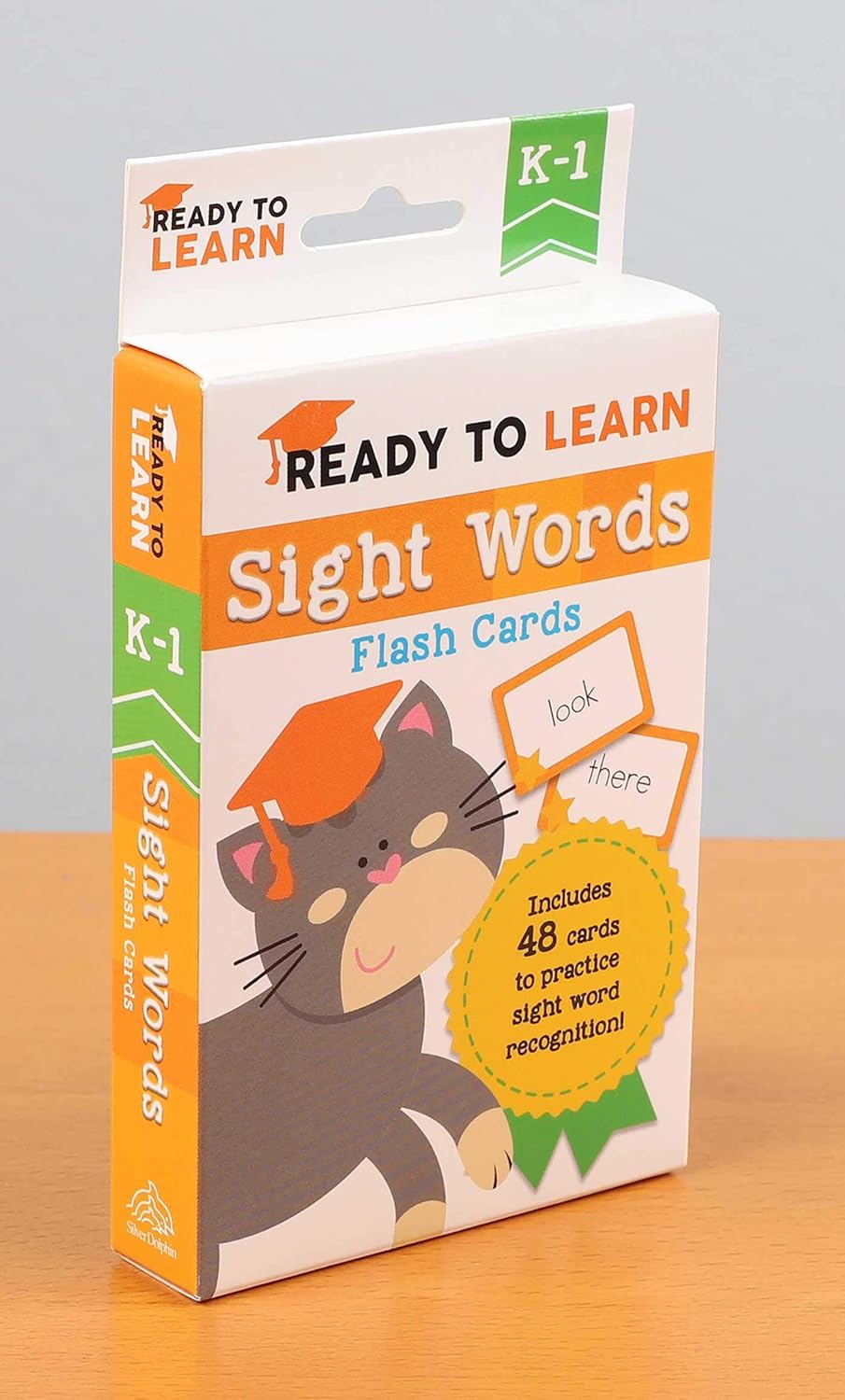Ready to Learn: K-1 Sight Words Flash Cards: Includes 48 Cards to Practice Sight Word Recognition!