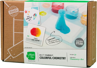 KiwiCo - Colorful Chemistry Set and Science Kit with Safe Chemical Reactions, for 3-8 Year Old Boys & Girls