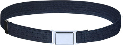 AWAYTR 3 PCS Kids Adjustable Magnetic Belts - Easy to Use Magnetic Buckle Belt for Boys and Girls