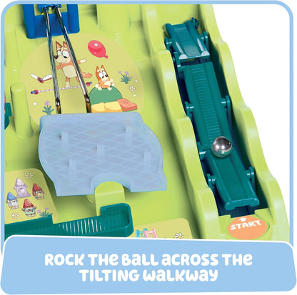 TOMY Screwball Scramble Level Up Marble Maze - Vertical Beat-The-Clock Marble Run Game - Skill & Dexterity Challenge - 1–4 Players - Ages 5+