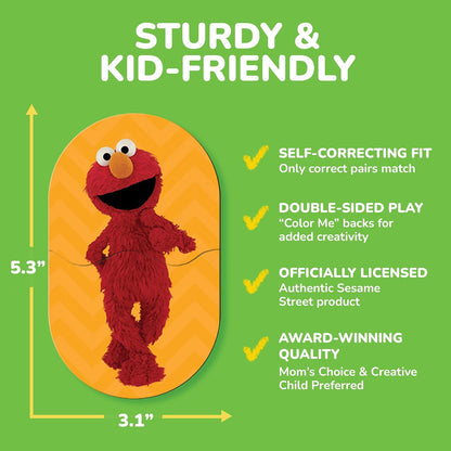 MasterPieces Kids Games - Sesame Street Heads & Toes Matching Game - Fun and Educational - Laugh and Learn