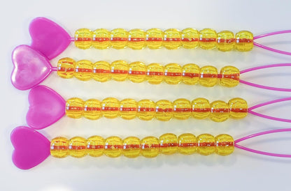 BeadBox: Sustainable Hair Beads for Kids, Reusable Organizer Storage Solution | 160 Hair Beads for Kids | Automatic Hair Bead Threader (Candy)