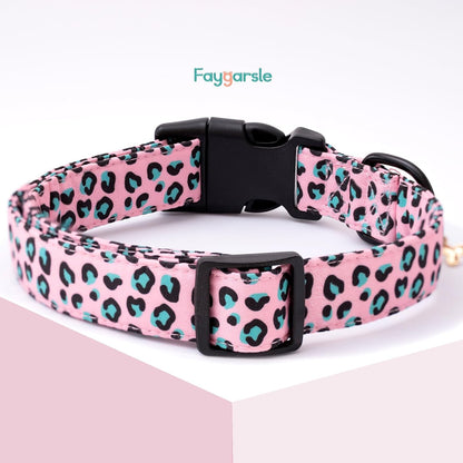 Faygarsle Dog Collar for Small Medium Large Dogs Colorful Puppy Collars for Female Dogs Toy Building Blocks Patterned Pet Collars for Summer Spring Wedding Puppy Girl Dog Collar M