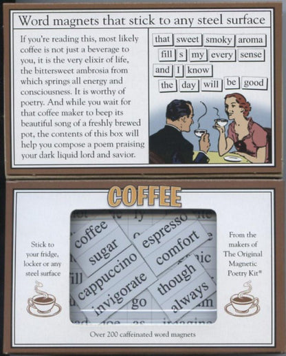 Magnetic Poetry - Mixed-Up Movie Lines Kit - Words for Refrigerator - Write Poems and Letters on the Fridge - Made in the USA