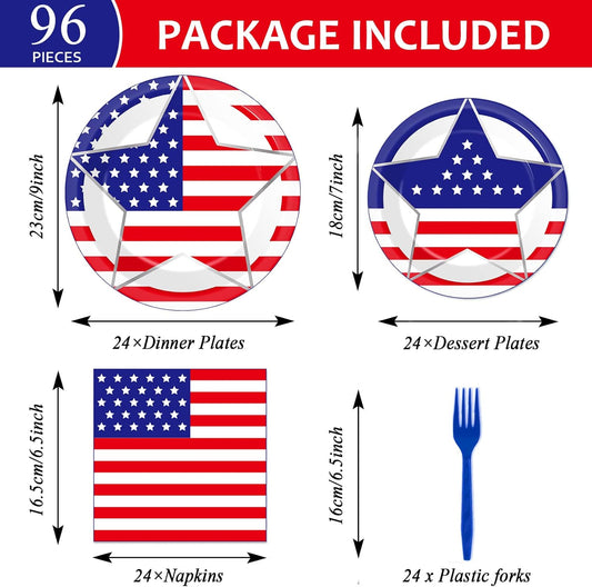 96 Pcs Science Party Plates Napkins Tableware Set Mad scientist Supplies Disposable Dinnerware Little Scientist Decoration Favors for Kids, 24 Guests - Colors A
