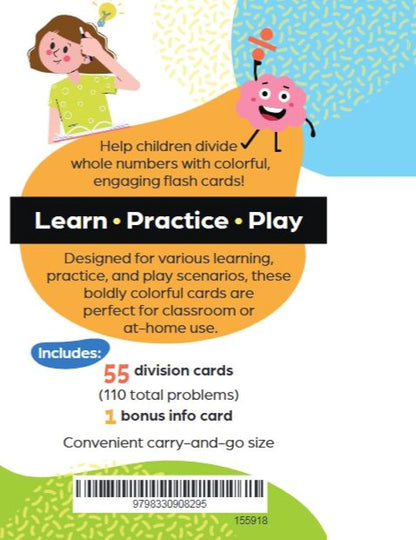 Multiplication & Division Flash Card 2-Deck Set (Flash Card Series)