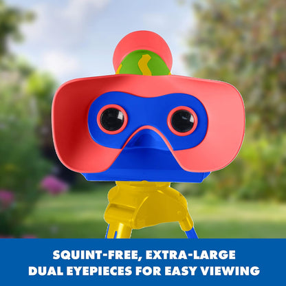 Educational Insights GeoSafari My First Telescope - Mini Telescope for Kids, Toddler Space Toy, Beginner STEM Learning, Science Gifts for Boys & Girls Ages 4+
