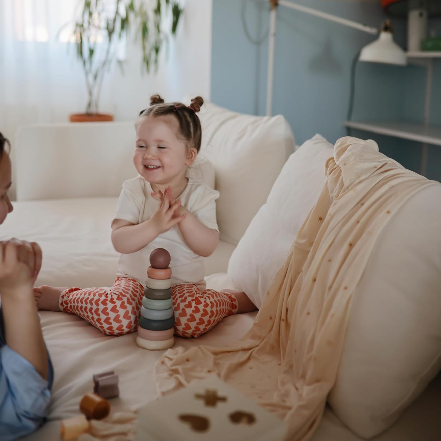 mushie Stacking Rings Toy | Made in Denmark (Original)