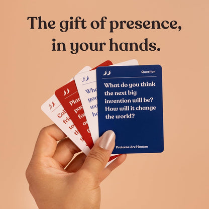 Children are Human | 140 Conversation Cards to Help Bond with Kids | Card Game for Elementary School Children | Designed by Experts for Grades 2-5 | Ages 7-10+