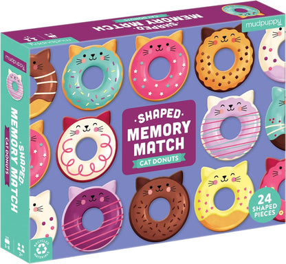 Mudpuppy Butterflies Shaped Memory Match, Multicolor