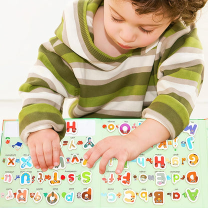 78PCS Magnetic Letters Alphabet Magnets ABC Fridge Magnets for Toddlers 1-3 Kids, Cute Educational Animal Toys Refrigerator Magnets Great Preschool Spelling Learning Gift, Uppercase Lowercase Letters