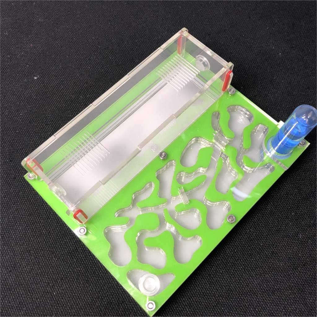 ANT 150mmx110mm Test Tube Moisture Big Space Nest Farm Acrylic, Insect Villa House Ecological Workshop (Pink)