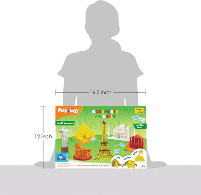 Imagimake Mapology Solar System for Kids | Educational Toys for Kids 5-7 | Space Toys | Puzzles for Boys & Girls Ages 4-8 | 6 Year Old Boy Gifts & Girl Gifts