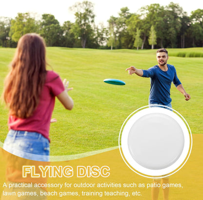 PATIKIL Flying Disc Colorful Plastic Flying Disk Flyer for Outdoor Sports Training Playing Lawn Game