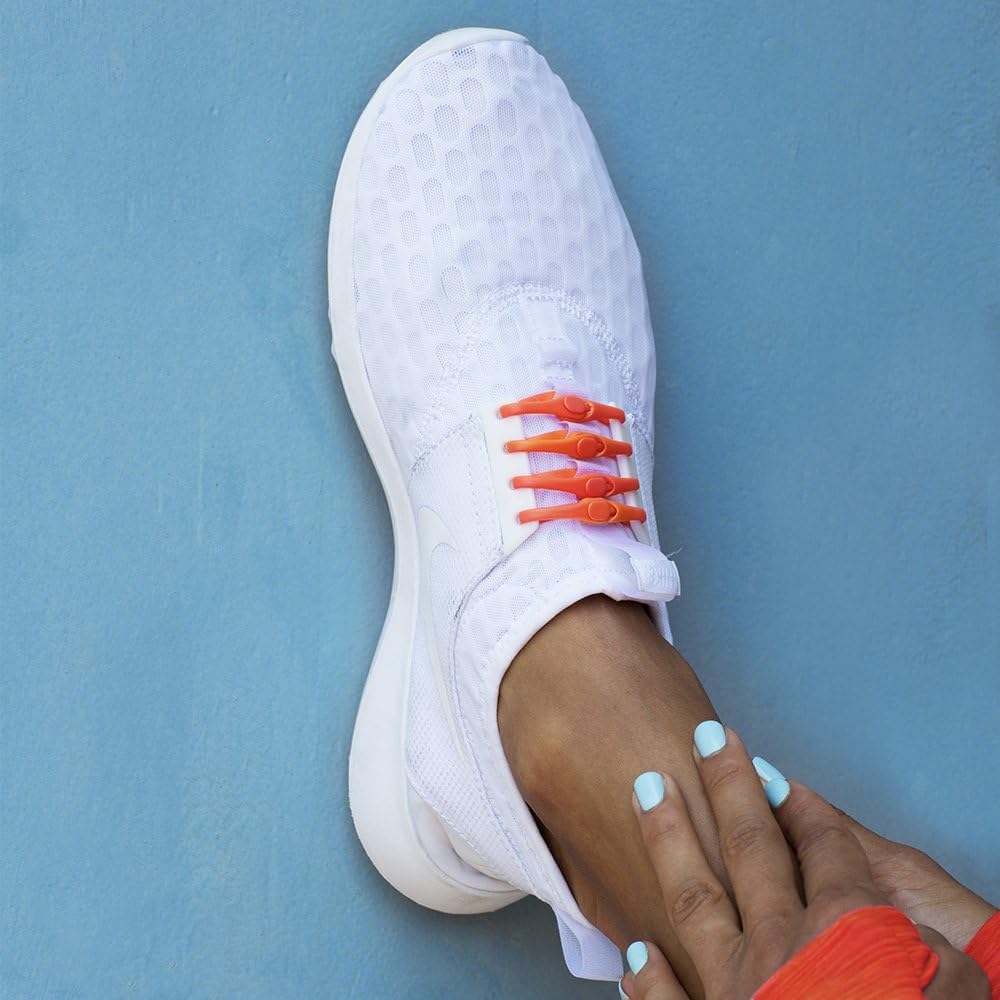 HICKIES No Tie Shoelaces – Elastic, Waterproof, Unisex Shoelaces for Adults, One Size Fits All for Sneakers & Running Shoes