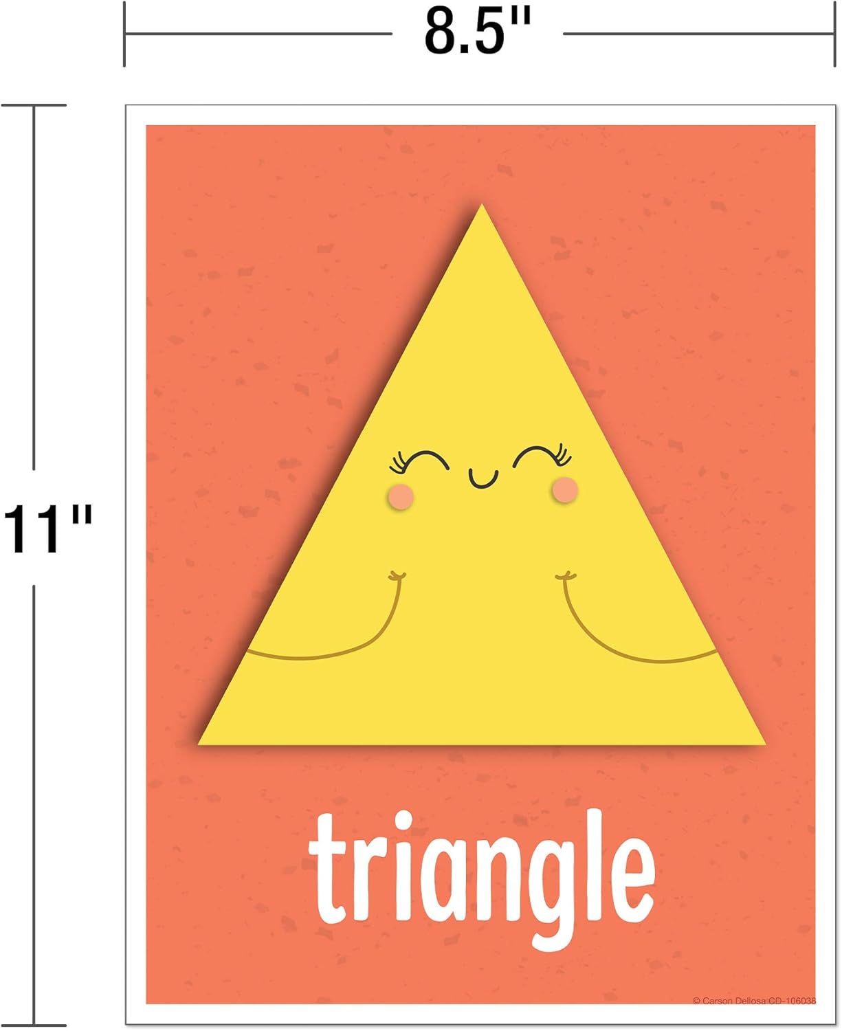 Carson Dellosa 14-Piece Mathematics Strategy Posters, 8.5" x 11" Wall Art Ten Frame, Counting, Number Line, Math Manipulatives, Facts, and More Strategies, Classroom Decor and Teacher Supplies