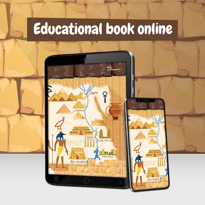 Science4you Egyptian Dig Kit for Kids – Learn About Ancient Egypt with This Dig Kit, Do a Historical Excavation & Discover All 5 Egyptian Statues, an Archeology Gift for Girls & Boys Age 8 9 10 11+