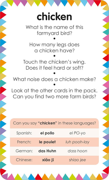My First Touch and Feel Picture Cards: Farm (My First Board Books)