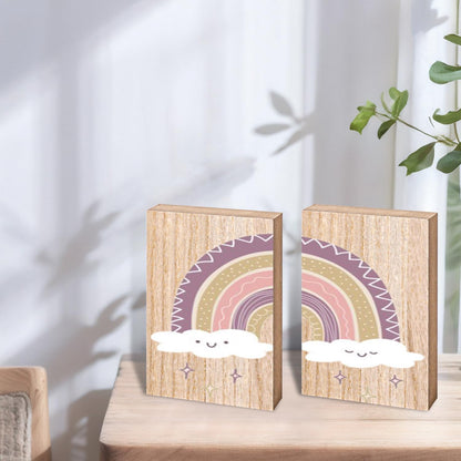 10 Pack Unfinished MDF Wood Rectangle Blocks, 3 x 10 Inch Wooden Blocks for Crafts, DIY Projects, and Custom Decor