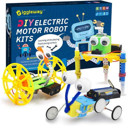 STEM Robotics Kit for Kids 8-12, DIY Voice-Control Interactive Robot Building Science Kit for Kids Age 8-12, for Science & Tech Enthusiasts