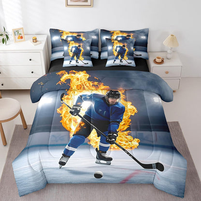 Erosebridal Chemistry Comforter Set with Sheets Full Size Periodic Table of Elements Bed in A Bag 7 Piece Science Chemistry Lovers Bedding Set for Kids Boys Children Bedroom Modern Black Bed Sets