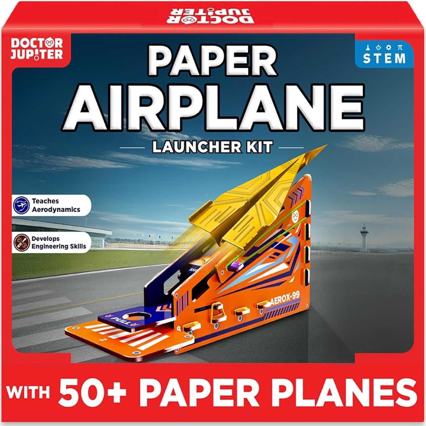 Doctor Jupiter My First Astronaut Kit, Solar System Project Kit for Kids, STEM Space Toys for 5-6-7-8-9-10 Year Old Boys & Girls | 4 in 1 Learning & Educational Toy