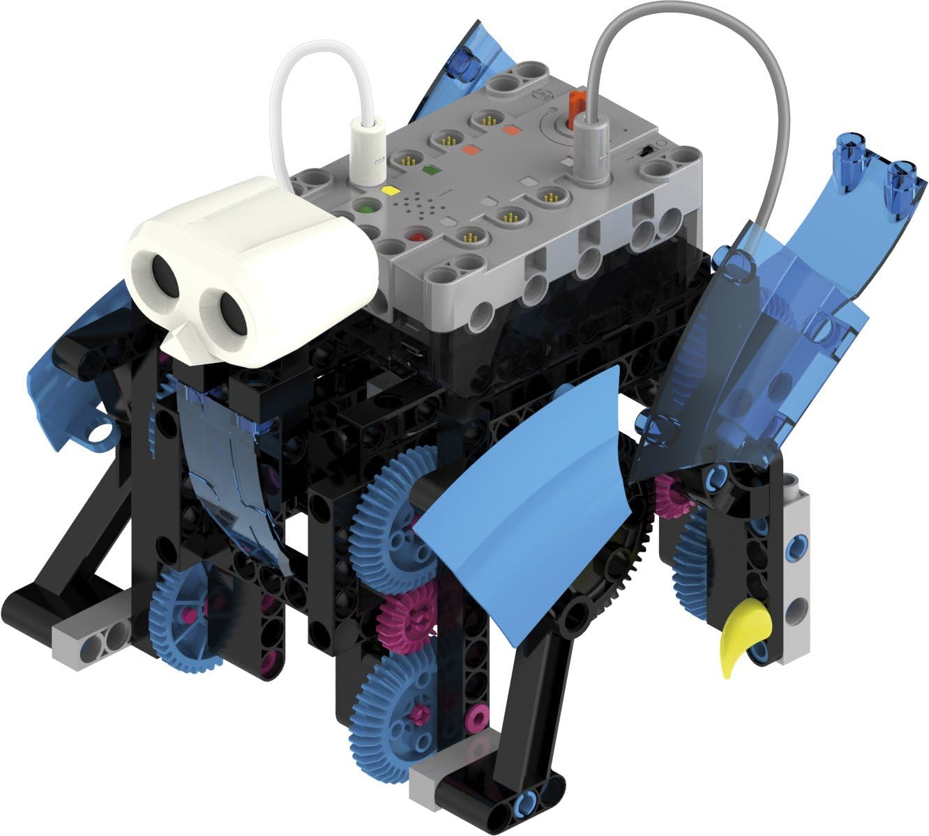 Thames & Kosmos Robotics Workshop with Micro:Bit STEM Experiment Kit, Creative, Educational Coding & Programming Curriculum for Home & School Use, Utilizes MakeCode App to Learn Python, Javascript