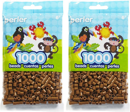 Perler Toothpaste Green Beads for Kids Crafts, 1000 pcs