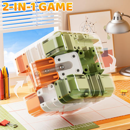 3D Cube Puzzle for Kids 5-8 8-12, Color Matched Game, Education Sensory Toys Birthday Gift for Kids Adults 5 6 7 8 9+ Years Old Boys