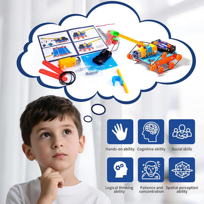 STEM Kits for Kids Crafts Ages 8-10, Solar Robot Kit STEM Building Toys for Ages 8-13, Engineering Science Experiments for Kids Age 8-12 Robotics, Arts and Crafts for Boys Girls Gifts 8 9 10 12-14