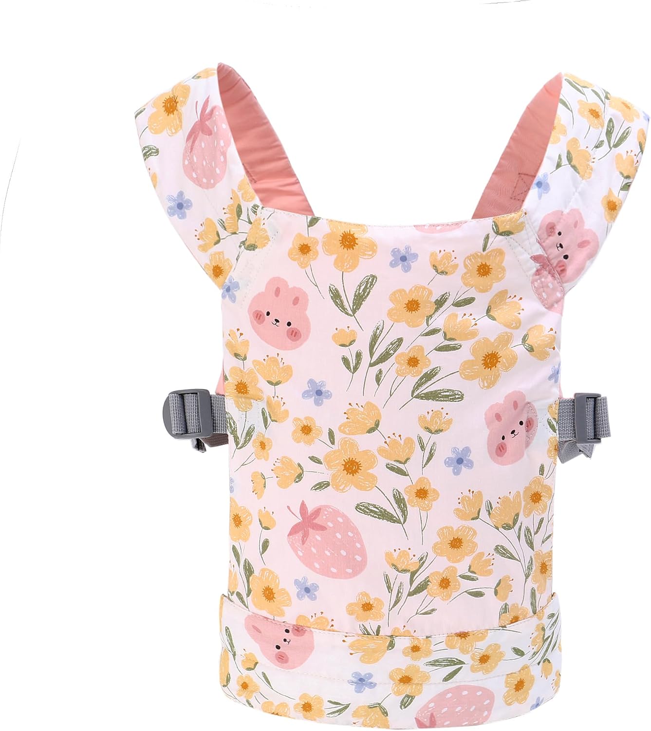 Miracle Baby Doll Carrier for Kids, Front and Back Baby Doll Accessories Backpack Kid Toddlers Play Toy Baby Carriers with Adjustable Straps for Little Girls