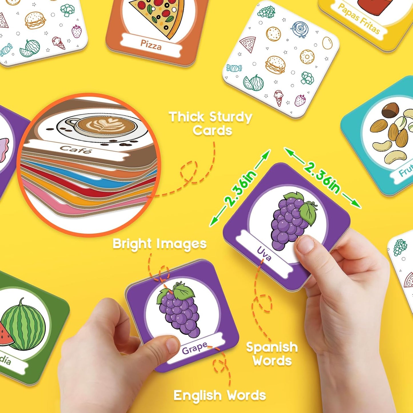 Edulok Memory Card Game, Toddler Match Game, Learn Spanish for Kids, Bilingual Flash Cards, Learning Toys for 4 Year Old, Preschool Learning Activities, Homeschool Supplies, Kindergarten Toys