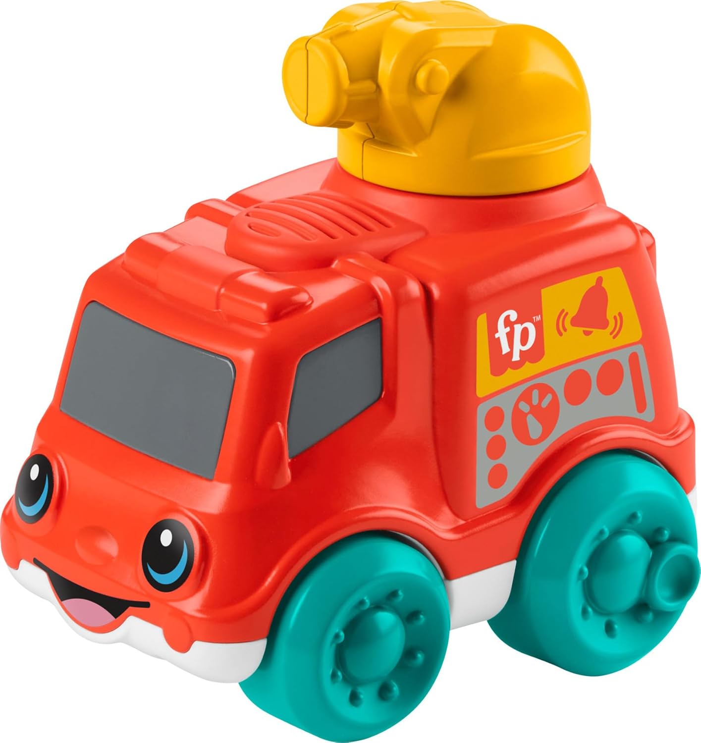 Fisher-Price Baby Toy Corn Popper Push-Along Vehicle with Sounds for Crawling Developmental Play Infants Ages 6+ Months