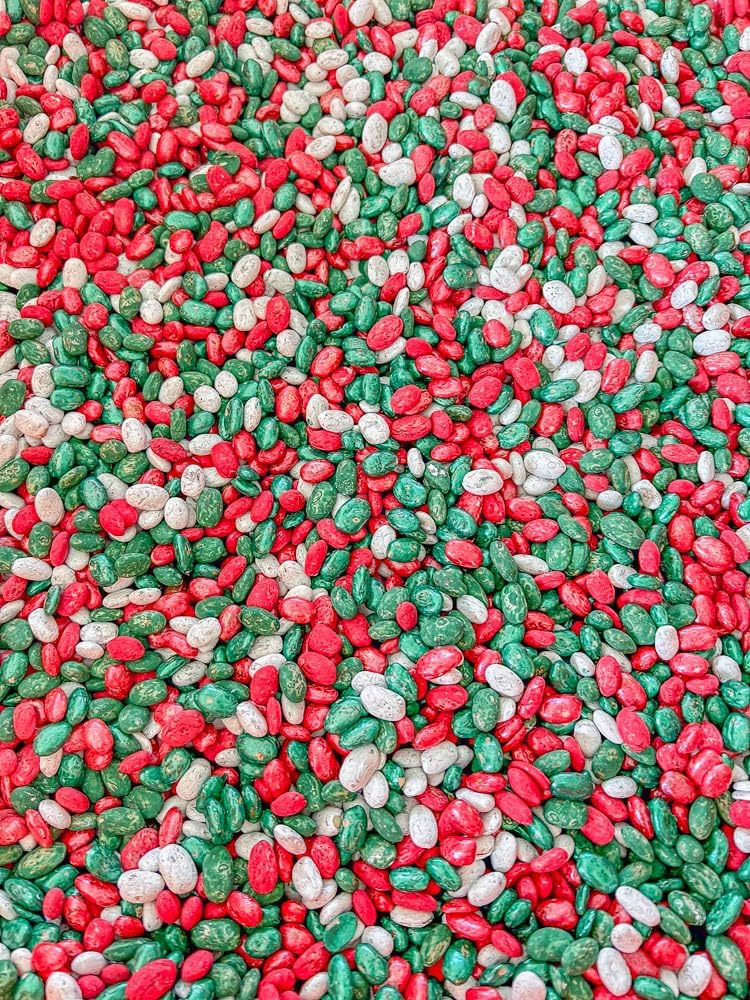 Fall Themed Sensory Beans - Colorful Sensory Bin Filler - 4 Cups