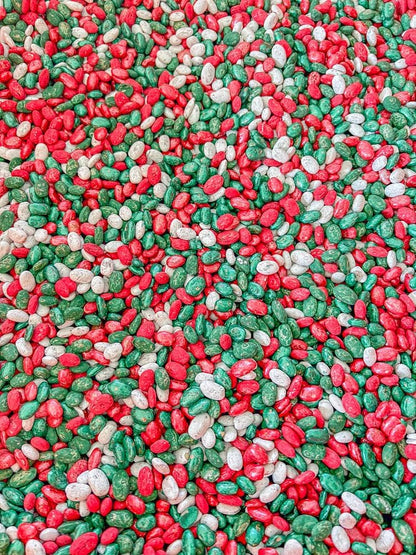 Fall Themed Sensory Beans - Colorful Sensory Bin Filler - 4 Cups