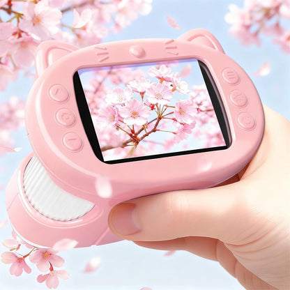 Handheld Digital Mini Microscope for Kids: 1000X 4K Portable Pocket 2.4" Screen Microscopes Toys STEM Electronic Learning Educational Science Kit 8-12 Birthday Gift 4 5 6 7 Year Old Boy Girl (Yellow)
