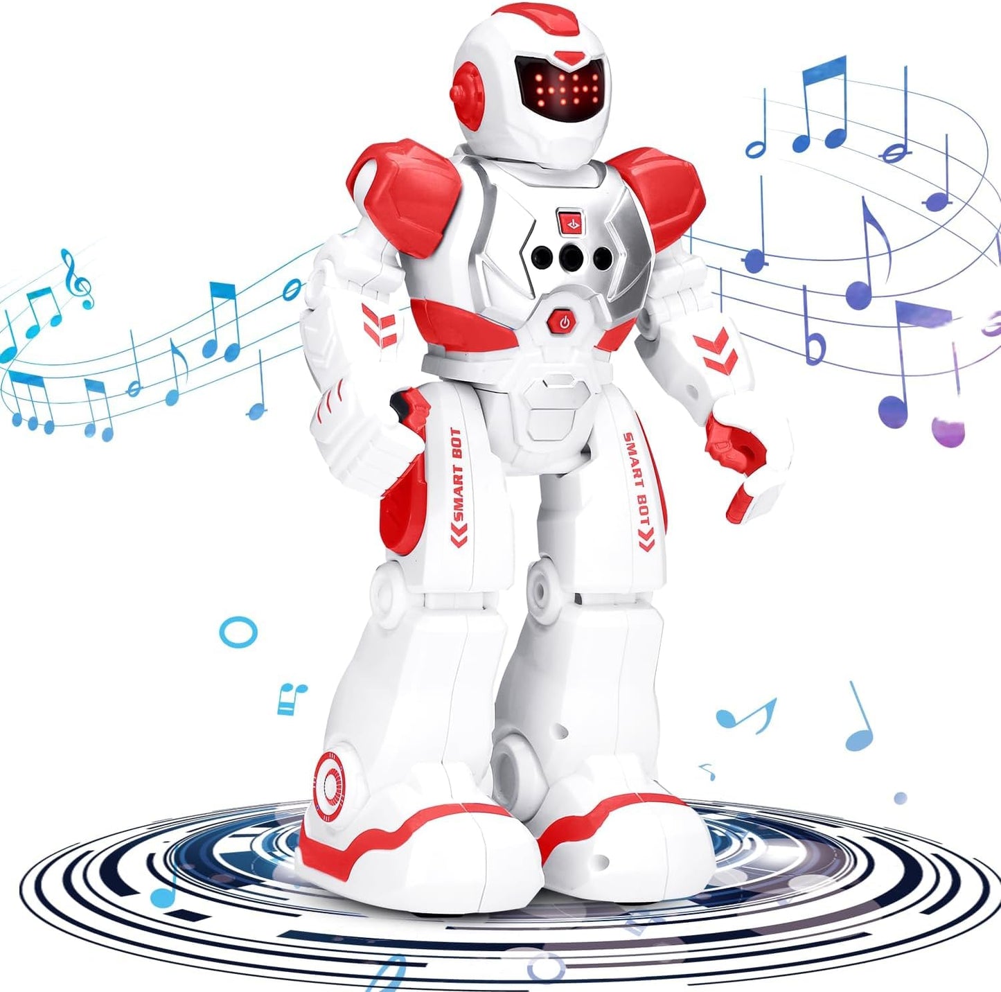 KingsDragon Robots Toy for Kids, RC Gesture Sensing Toy, Interactive Walking Singing Dancing Robot Birthday Presents for Boys Girls Age 6 7 8 9 Years Old