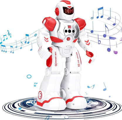 KingsDragon Robots Toy for Kids, RC Gesture Sensing Toy, Interactive Walking Singing Dancing Robot Birthday Presents for Boys Girls Age 6 7 8 9 Years Old