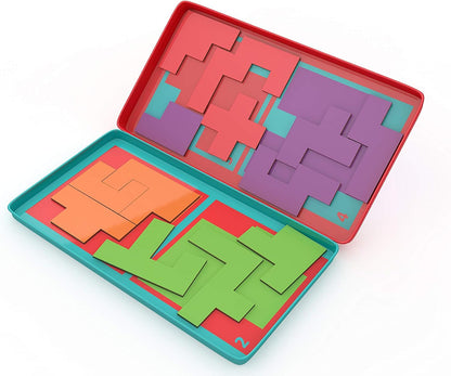 The Purple Cow Magnetic Game Box for kids and adults, Jet Setter