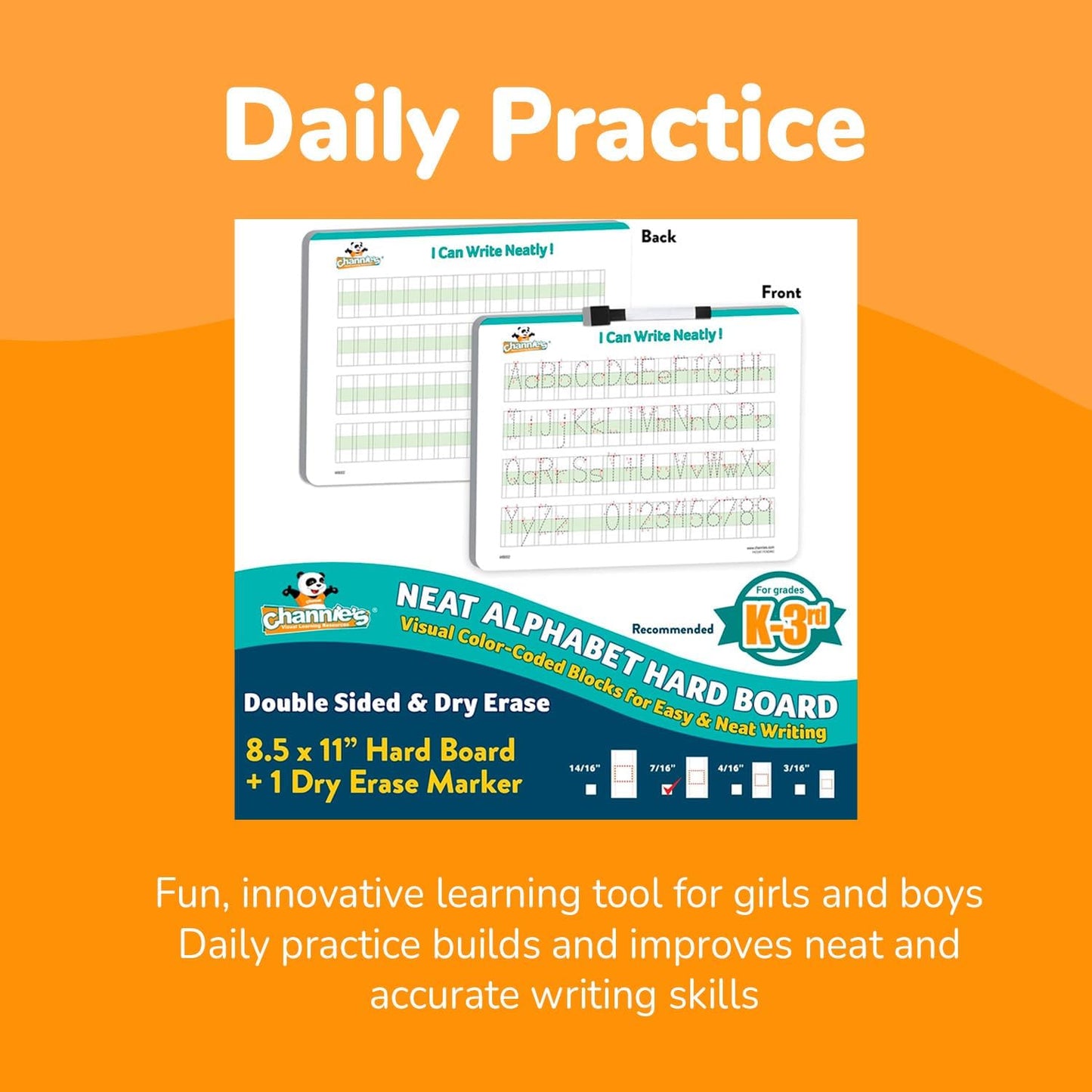 Dry Erase Number & Alphabet Flashcards for Kids Ages 3-5, 10 Numbers & 26 Visual ABC Flash Cards, Homeschool Learning Supplies, Summer School & After School Teaching Supplies for Handwriting Practice