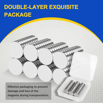 320Pcs Small Neodymium Magnets, 6x2mm Small Rare Earth Magnet Mini Magnets for Whiteboard, Office, School, STEM Measurement Kit, 3D Printing,Science Experiments