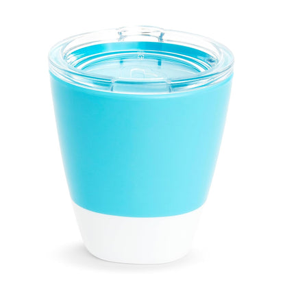 Munchkin® Splash™ Open Toddler Cups with Training Lids, 7 Ounce, Multicolored, 4 Pack | Open, with Training Lids